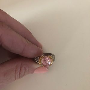Pink Jeweled Ring